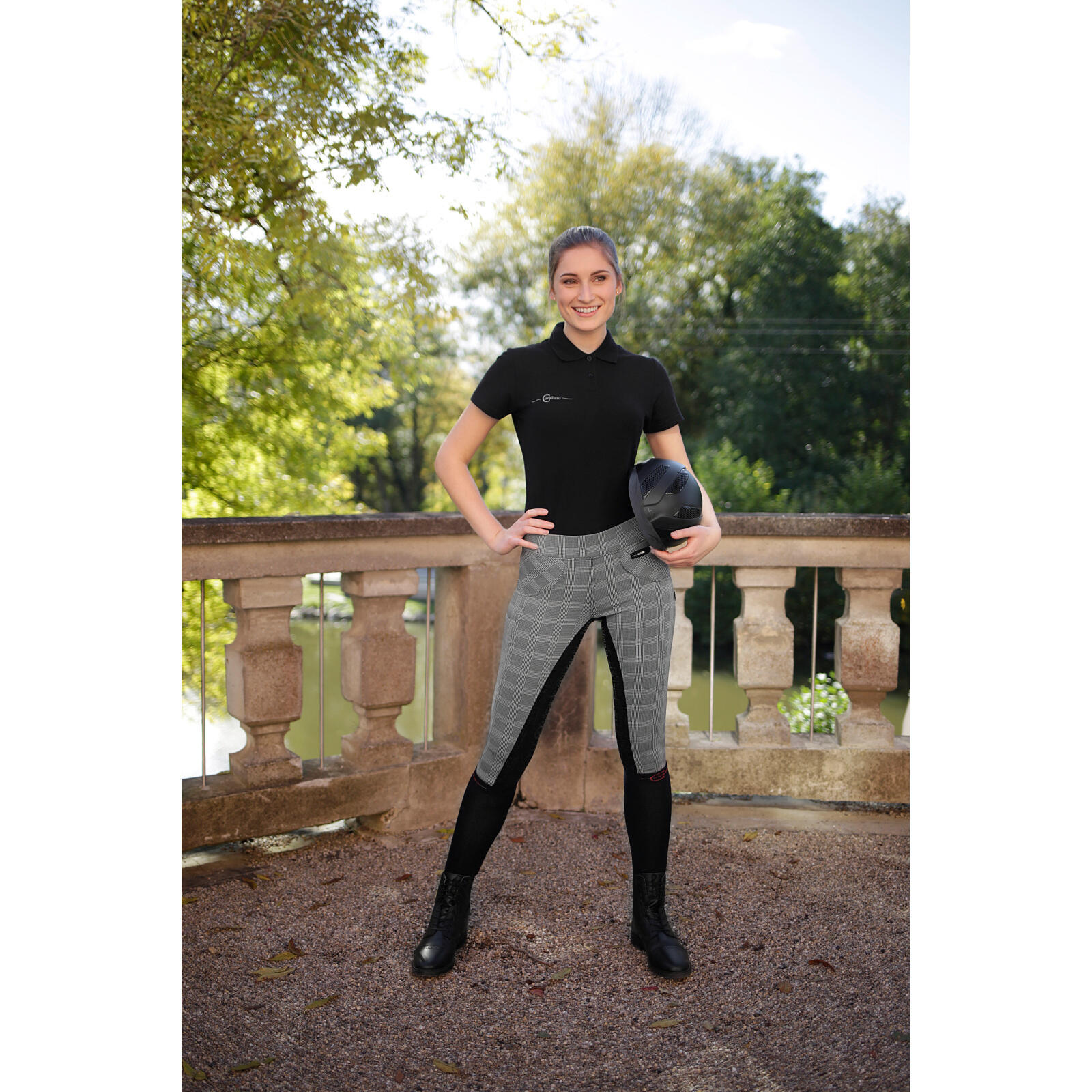 Legging damska jazda z pełną przyczepnością Covalliero Superba