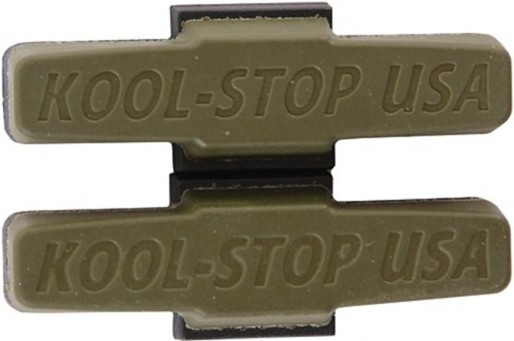KOOL-STOP klocki hamulcowe do Magura HS11/HS22/HS24/HS33, zielone, 2 szt.