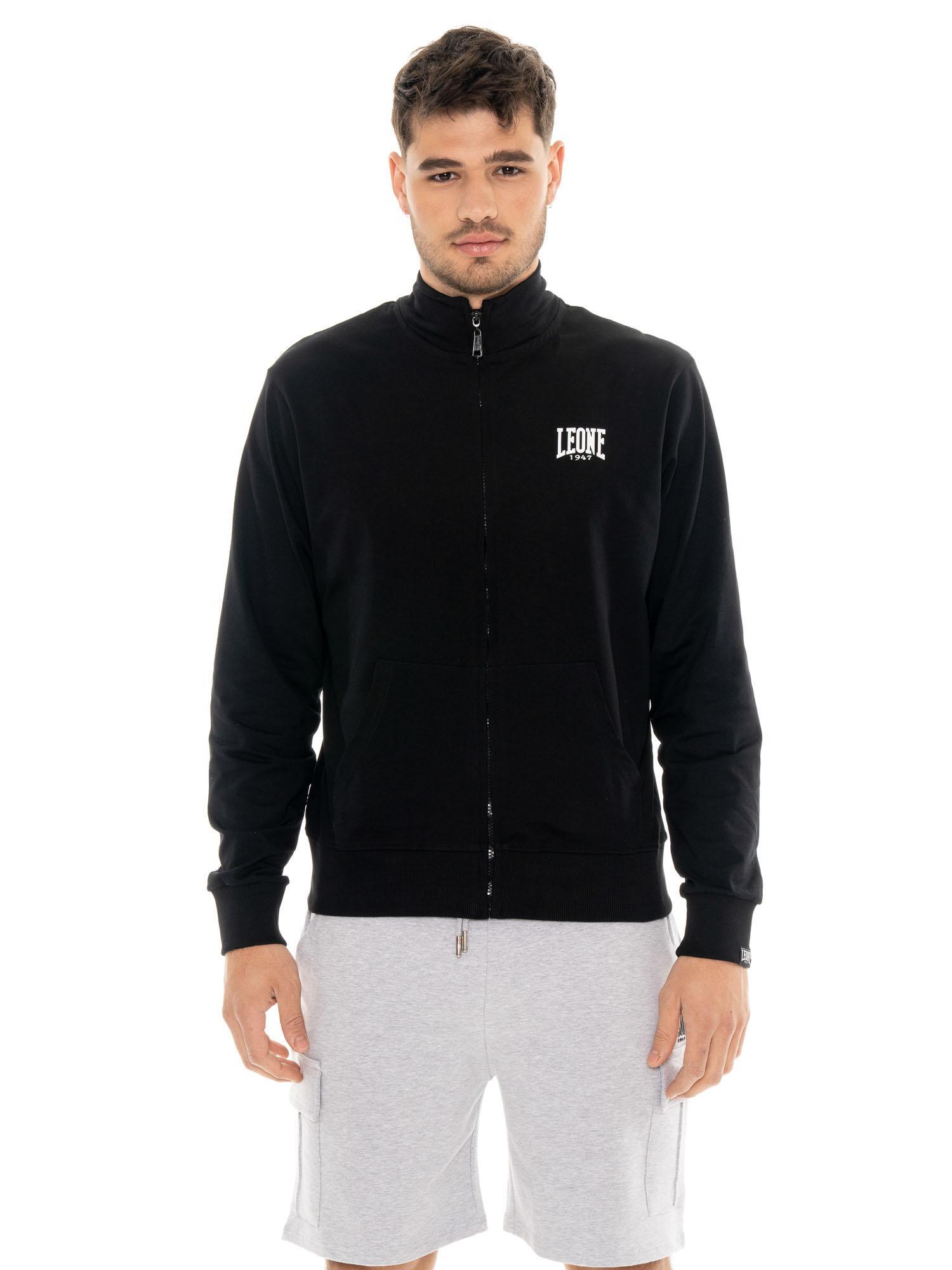 Bluza męska Leone 1947 Apparel HJ na zamek z bawełny
