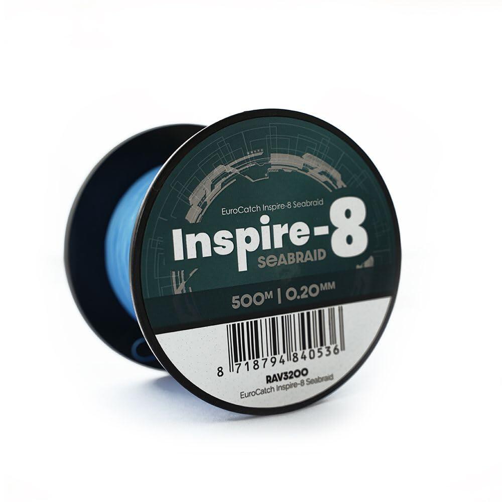 Inspire-8 Seabraid 0,20mm - plecionka 500m - mocna i cicha
