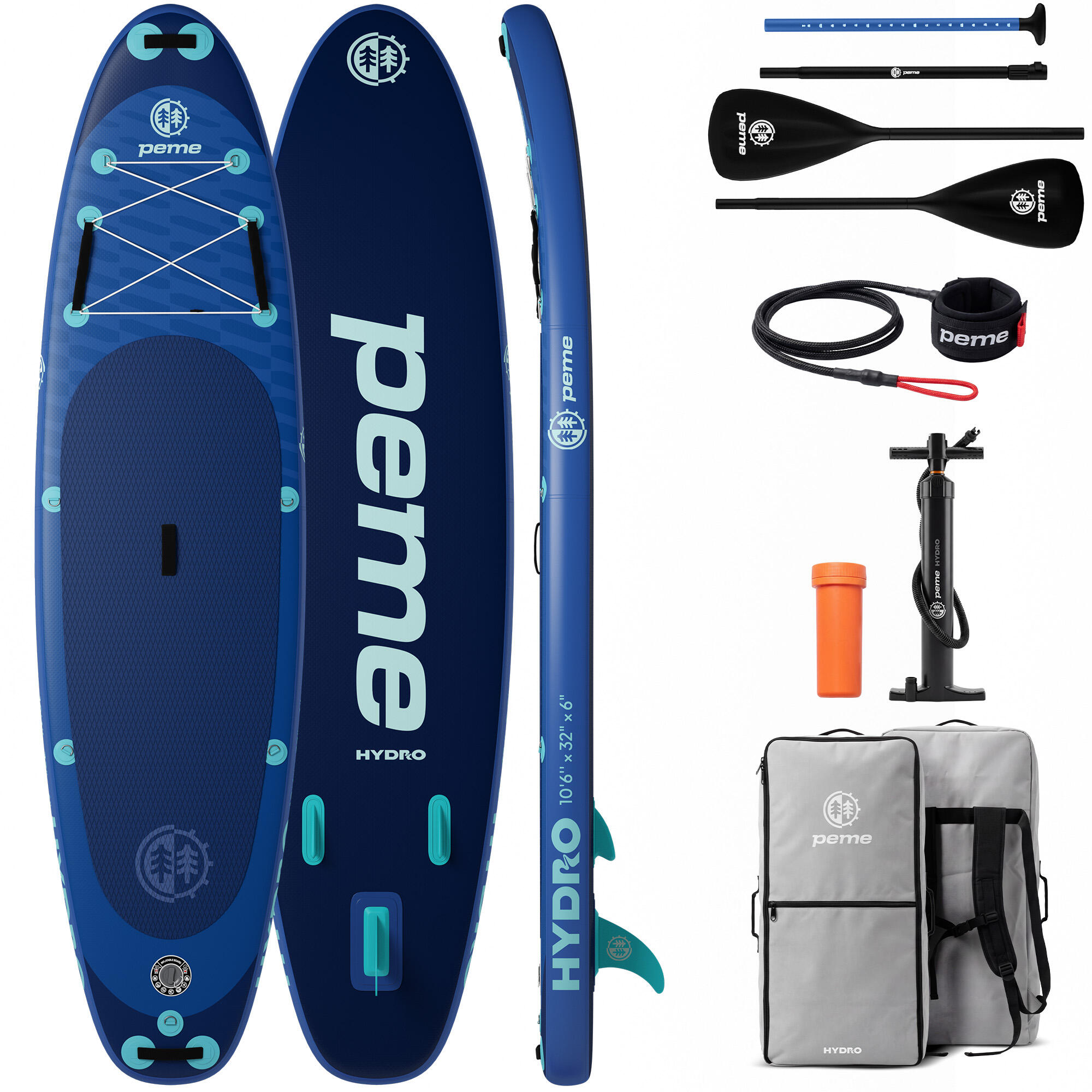 Zestaw Deska SUP 320cm pompowana stand up paddle do pływania allround HYDRO
