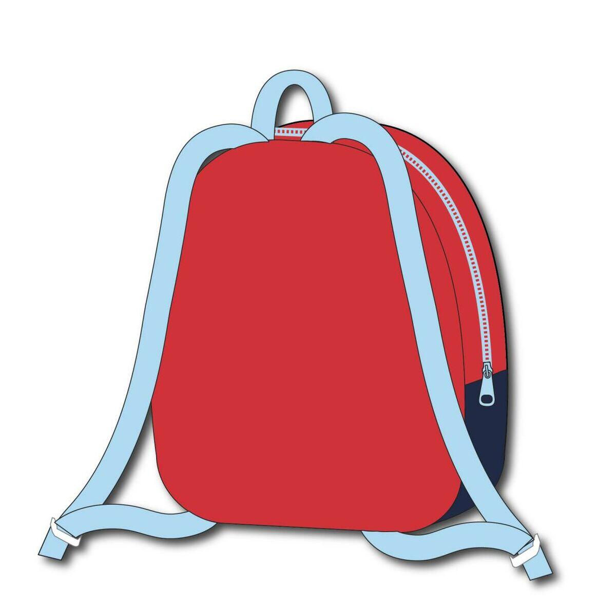 Plecak szkolny Minnie Mouse Czerwony