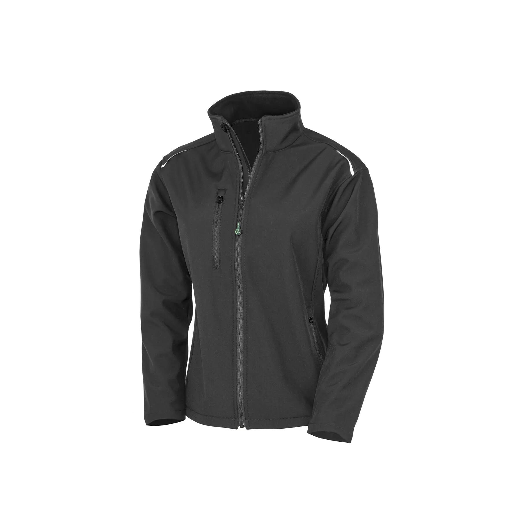Kurtka softshell 3-warstwowa z recyklingowanego poliestru damska Result
