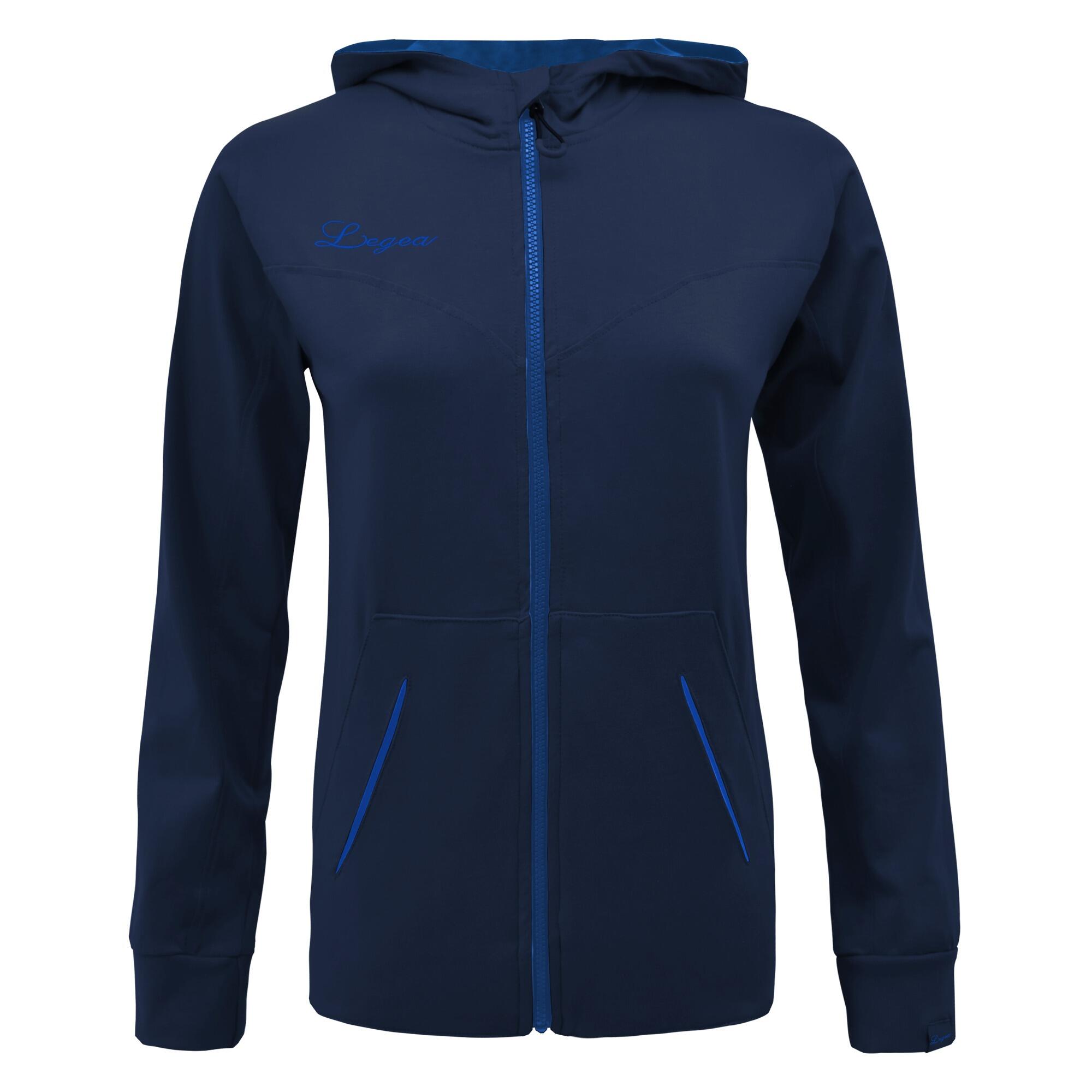 Bluza z kapturem OSHA damska jasnoniebieska