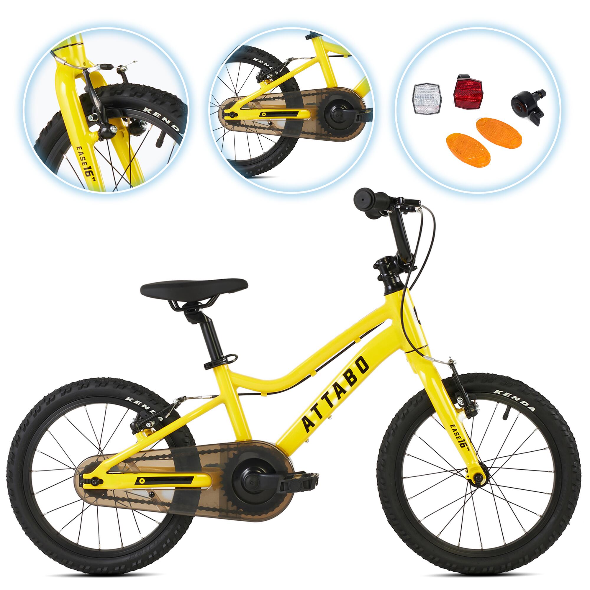 Rower dziecięcy ATTABO EASE 16 7 3 kg