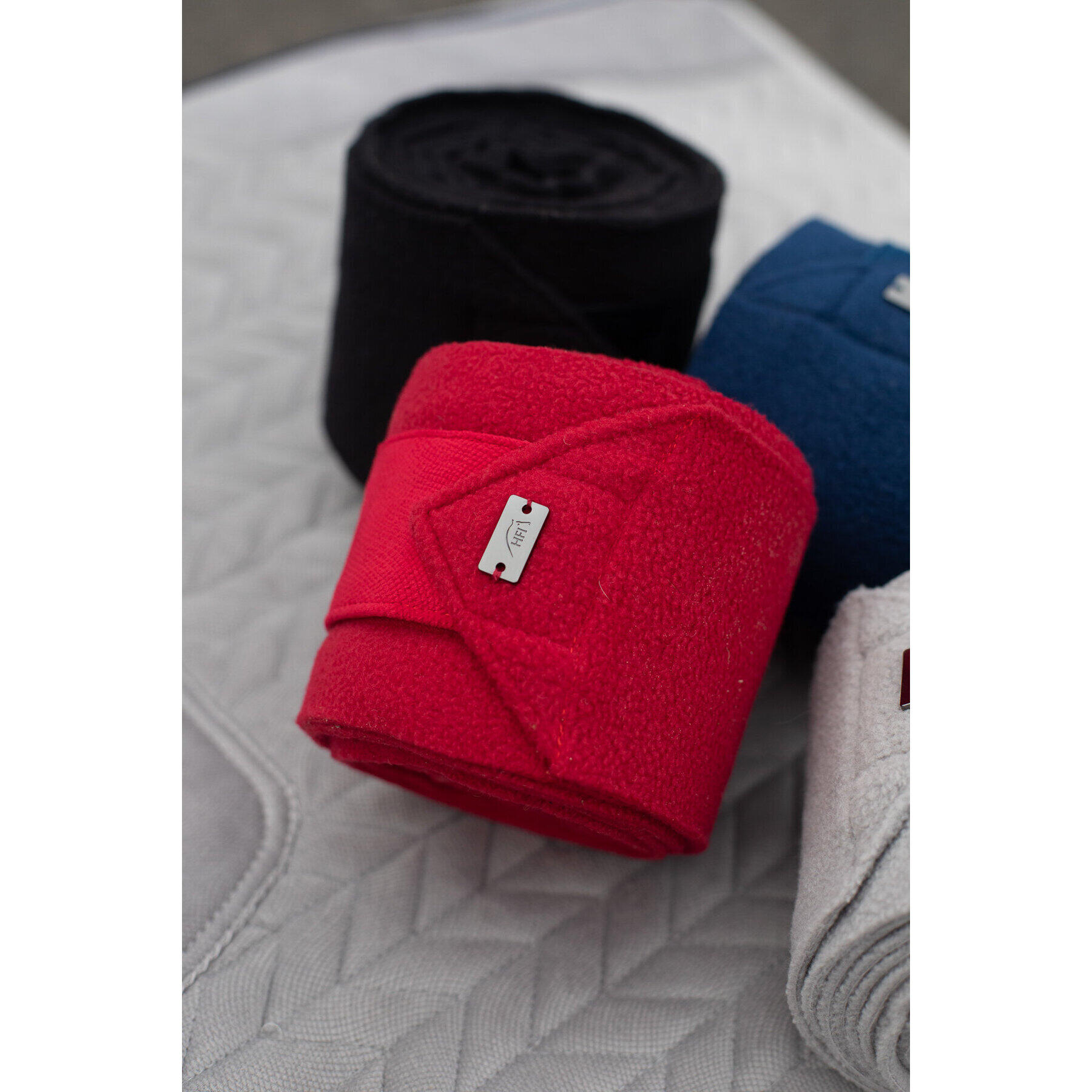 Zespoły polo dla koni HFI Velvet (x4)