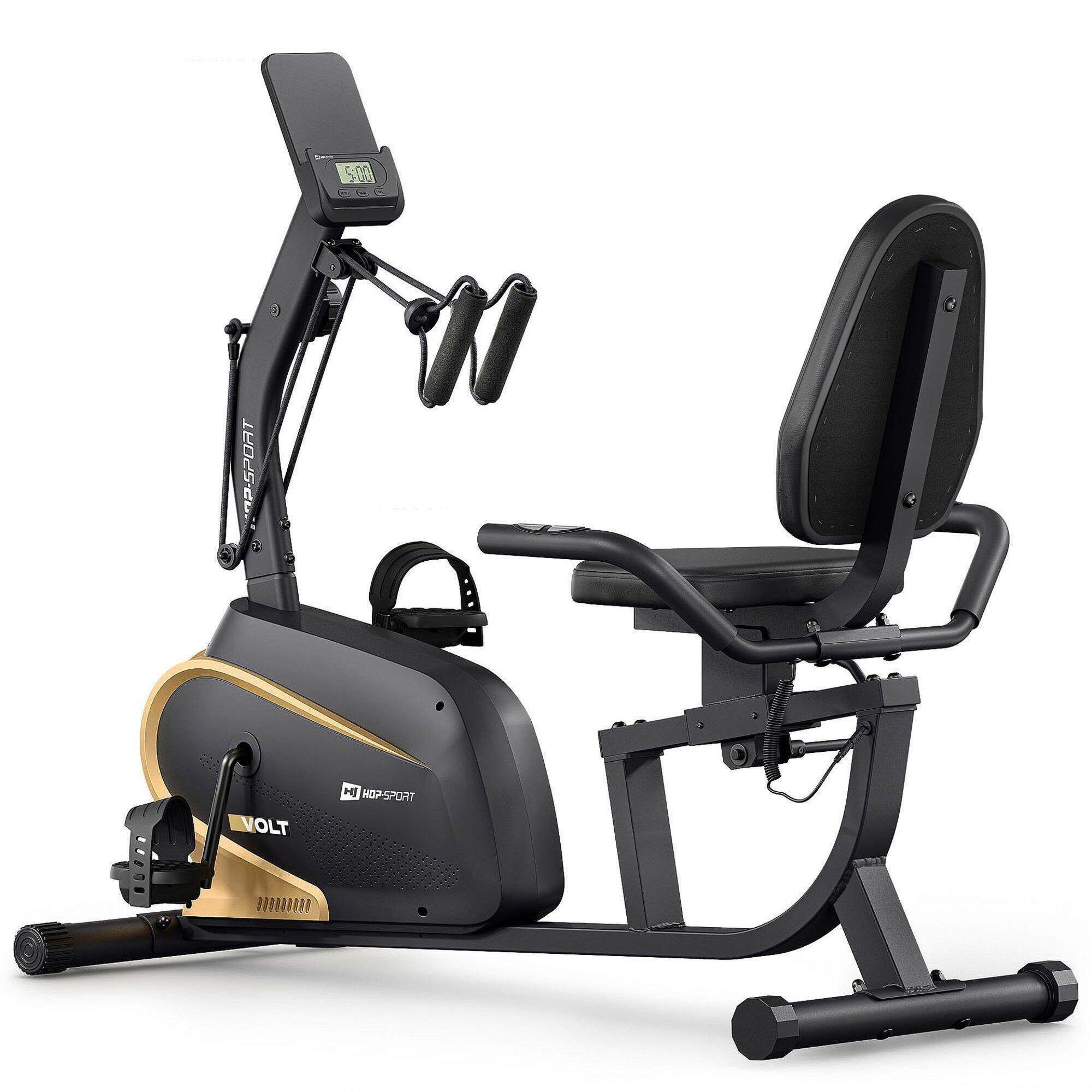 Rower stacjonarny treningowy leżący magnetyczny Volt