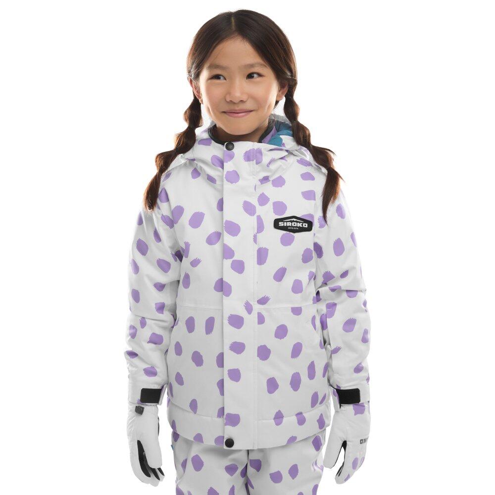 Dziewczęca kurtka snowboardowa Sporty zimowe Siroko KW1-G Fay