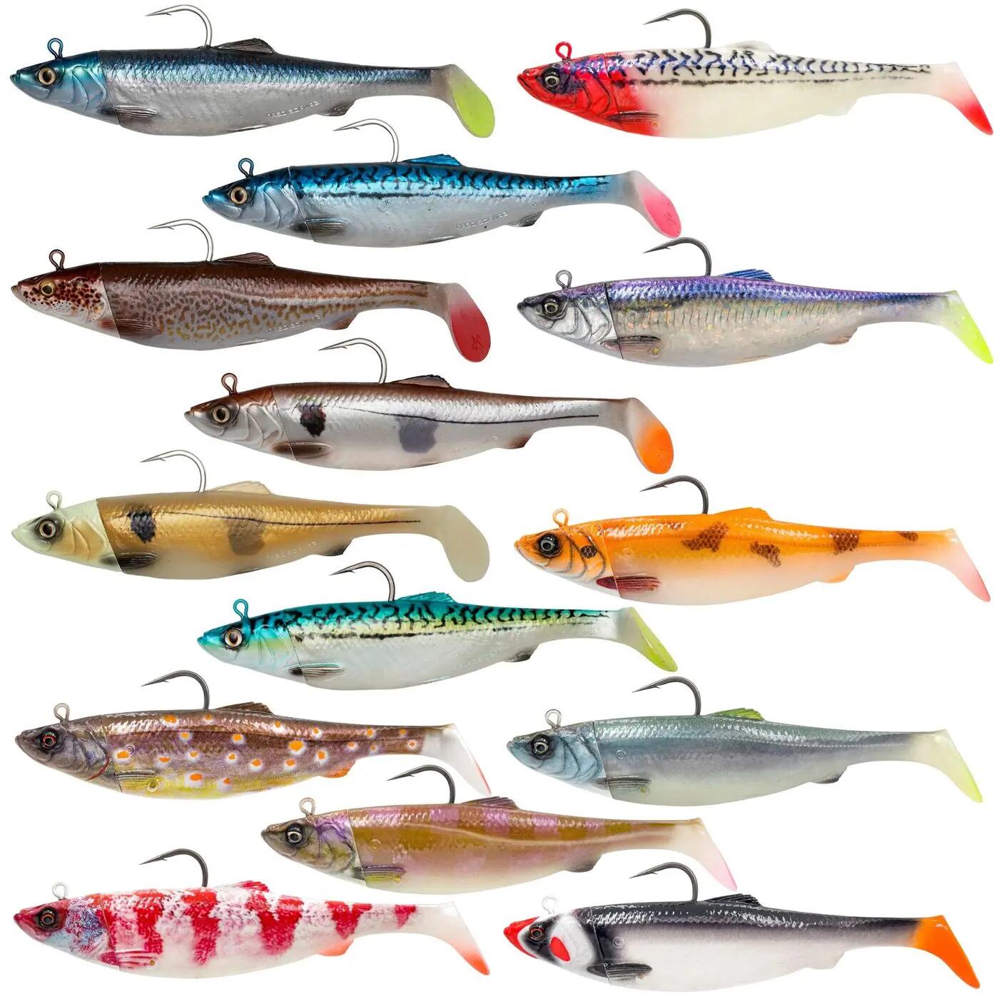 Przynęta gumowa Savage Gear 4D Herring Big Shad Multikolorowa