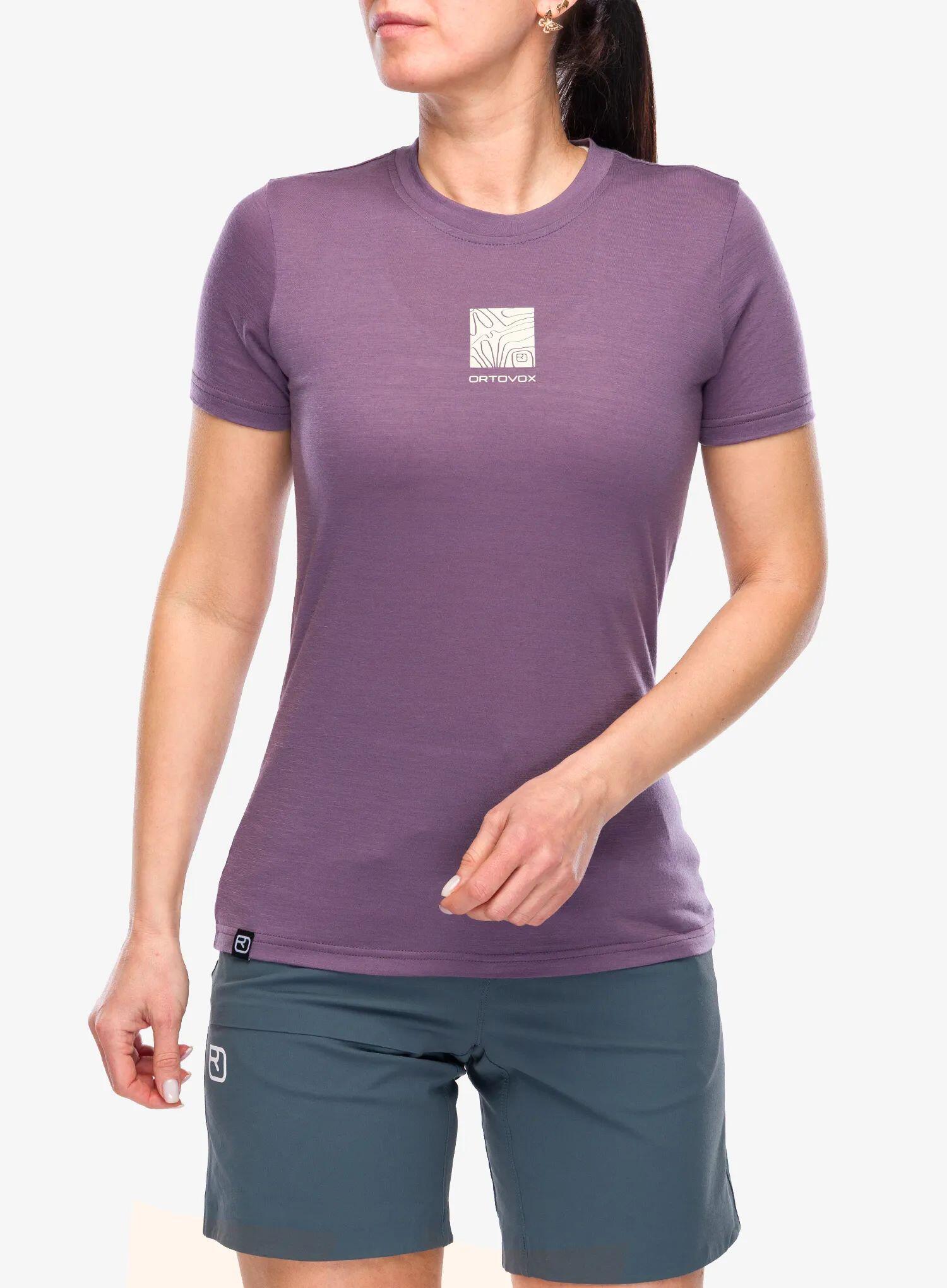 Koszulka merino damska Ortovox 120 Cool Tec Abstract TS
