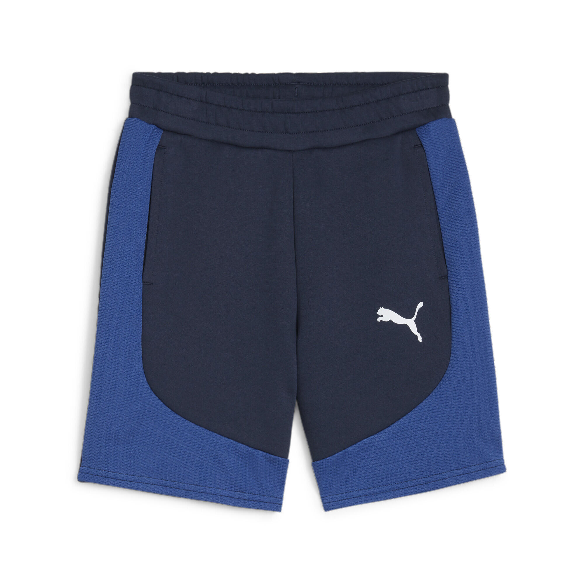 Młodzieżowe szorty Evostripe PUMA Club Navy Blue