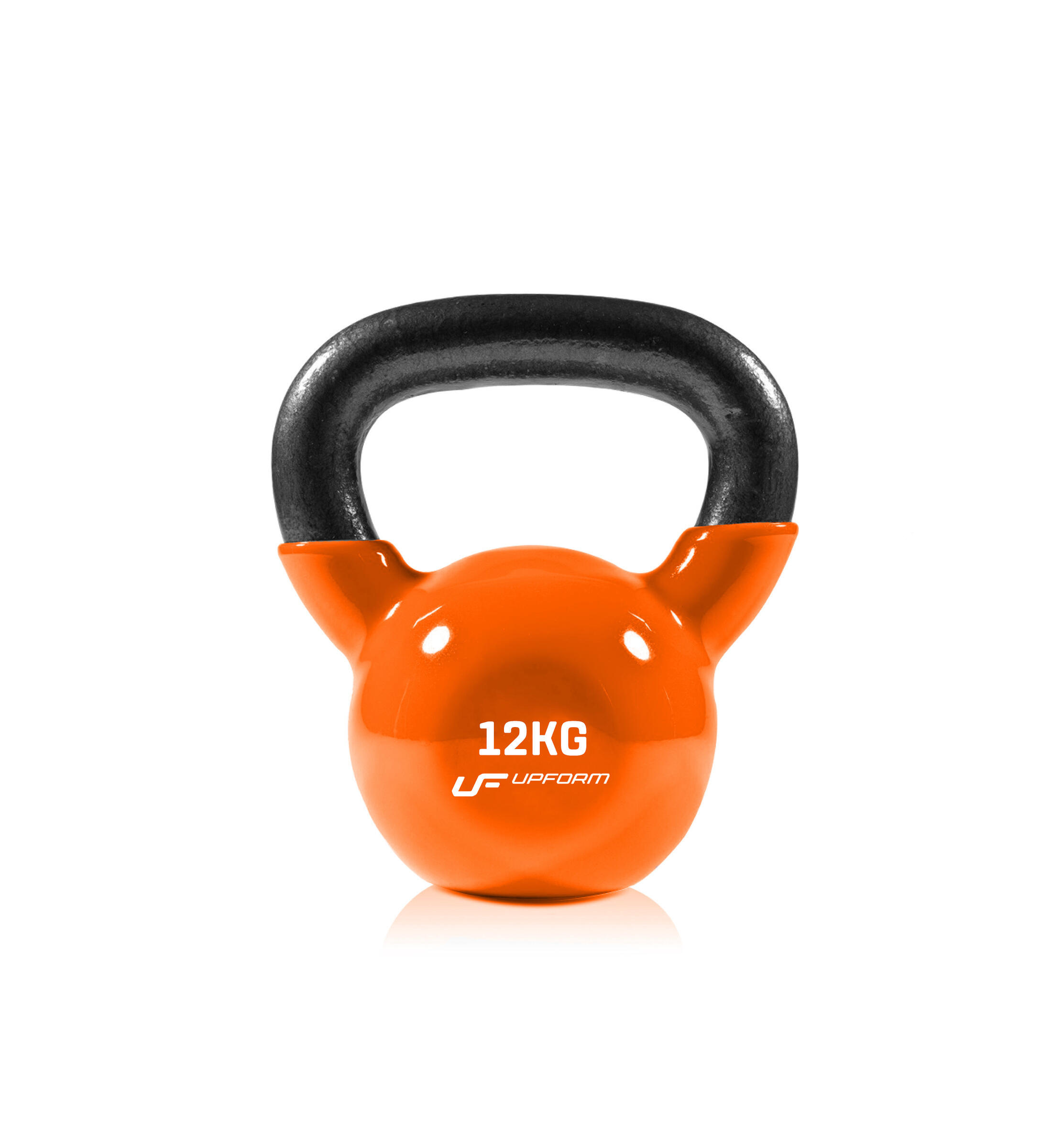 Hantla winylowa żeliwna Kettlebell 12 kg UpForm
