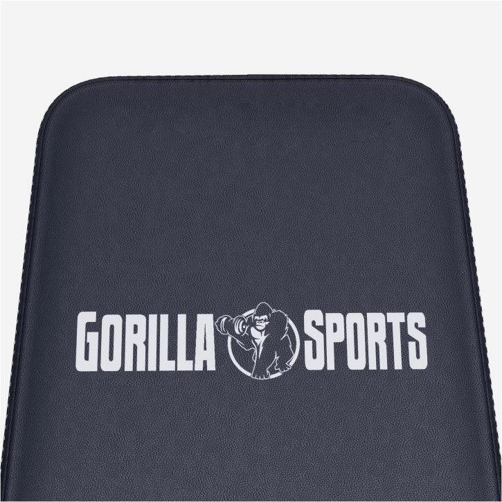 Ławka treningowa z ujemnym skosem, dwustronnie regulowana Gorilla Sports
