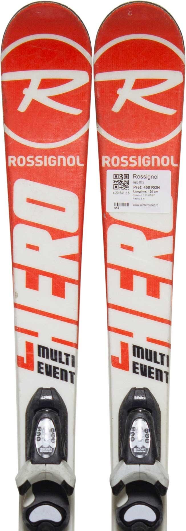 Second Life- Narty ROSSIGNOL Hero MTE, 110 cm - Stan bardzo dobry