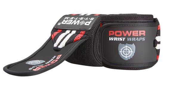 Taśma usztywniająca na nadgarstek POWER SYSTEM Wrist Wraps