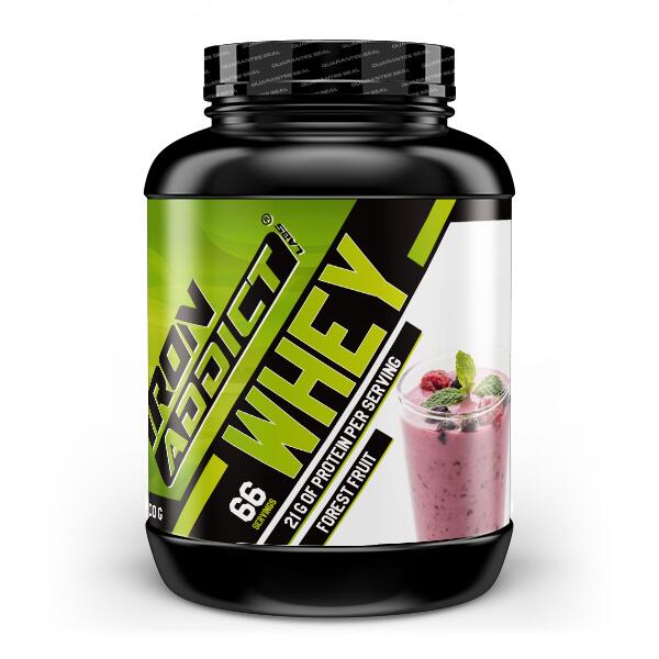 Addict Whey - 2 kg Owoce leśne Żelazo Addict Labs