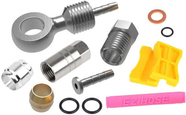 Zestaw adapterów EZMTB do przewodu hamulcowego hydraulicznego, pasuje do Formula