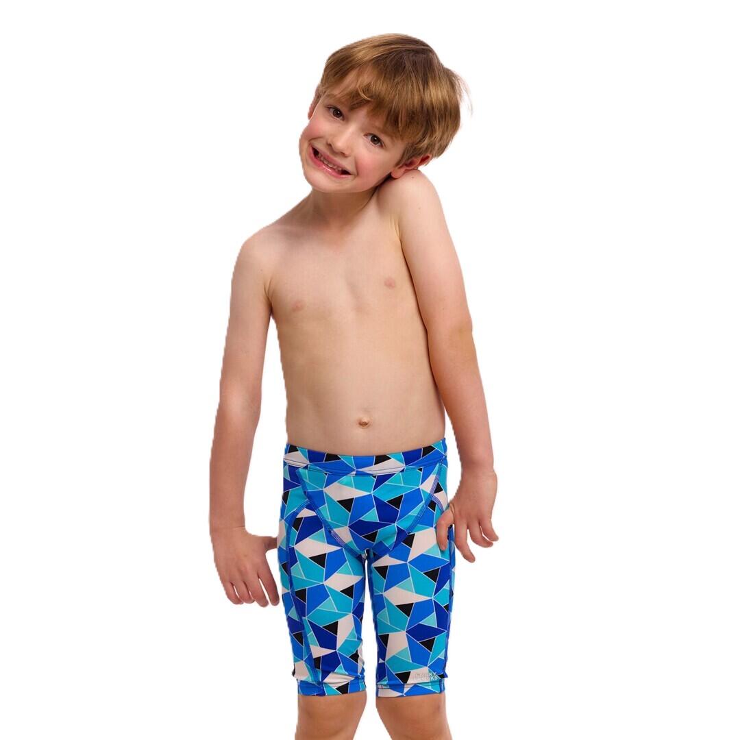 Kąpielówki jammery na basen chłopięce Funky Trunks Tetra