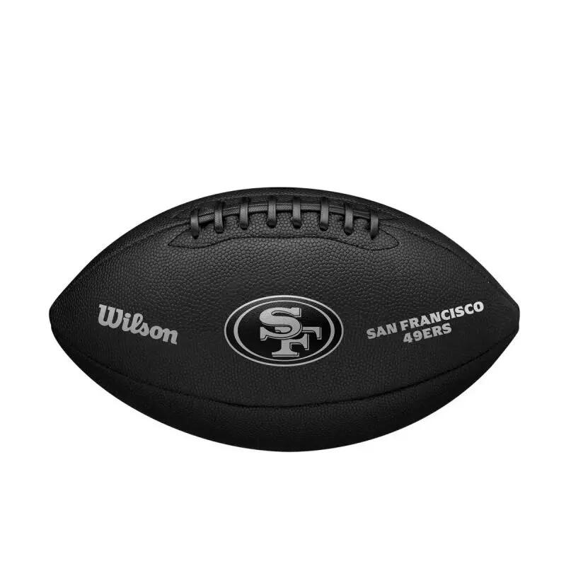 Ballon de Football Américain NFL San Francisco 49ers Wilson Metallic