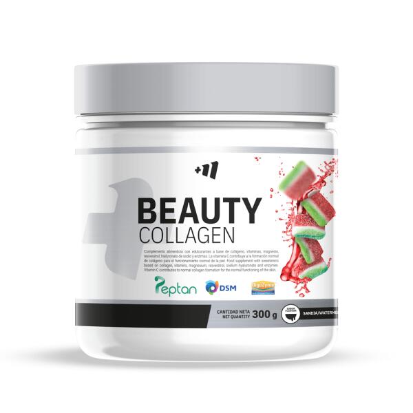 Beauty Collagen (Hydrolizowany kolagen morski Peptan®) - 300 g Żelki arbuzowe