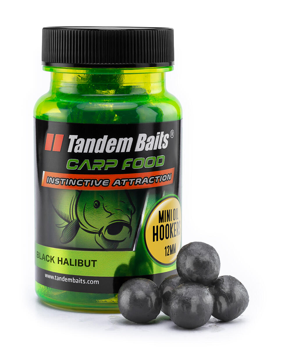 Mini kulki haczykowe Carp Food Oil Hookers 12mm/50g Japońska Kałamarnica