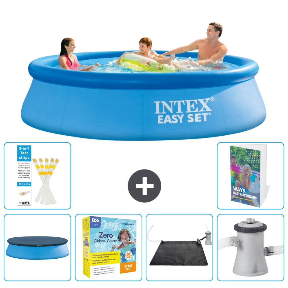 INTEX Basen Easy Set Okrągły - 305x76 cm - 7-częściowy S60