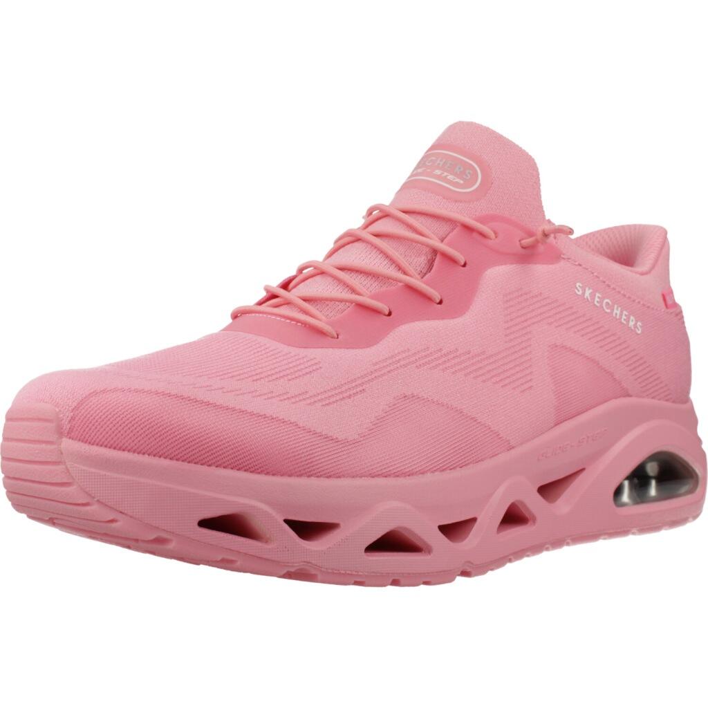 Buty SKECHERS SLIP - INS UNO GLIDE STEP AIR GLIDERS Rose