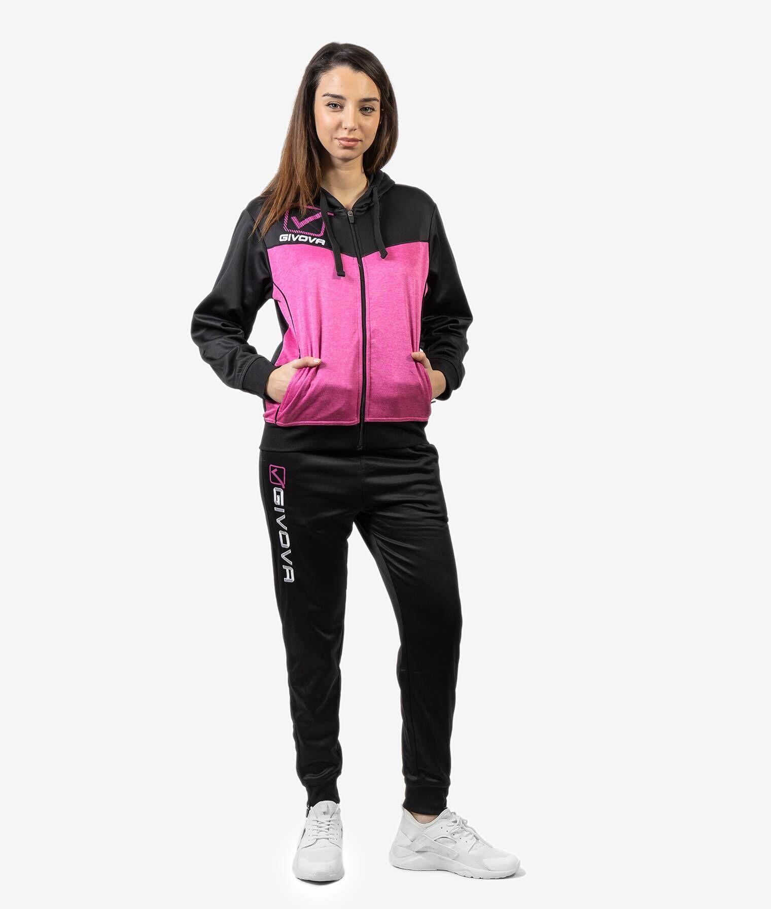 Givova Dres Visa Melange z Kapturem, Polarfleece, rozmiar S