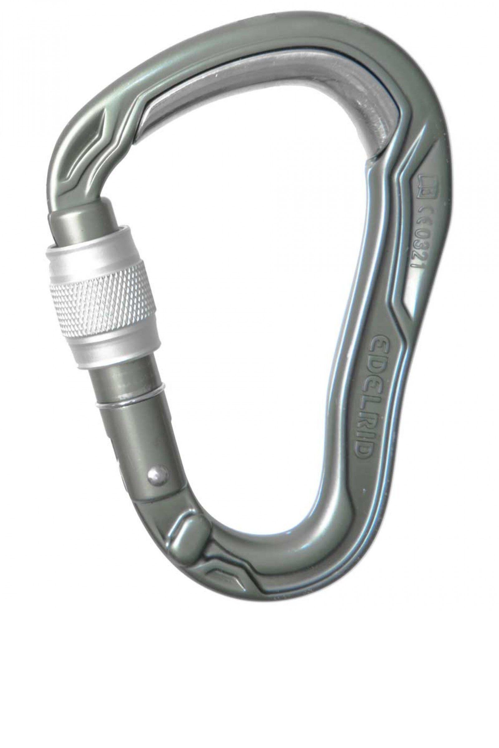 Karabinek wspinaczkowy Edelrid HMS Bulletproof Screw II - slate