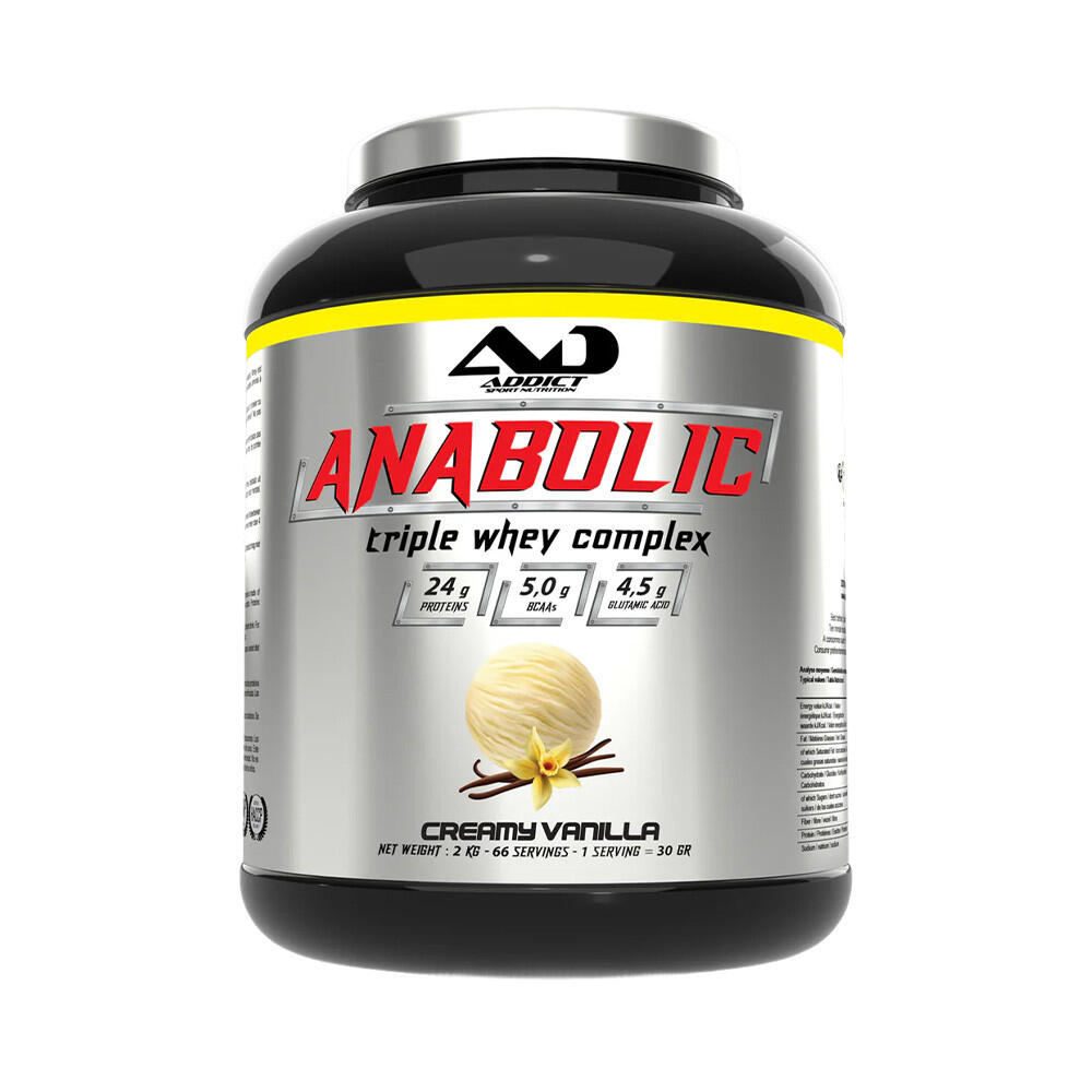 Anaboliczny potrójny kompleks serwatki (2kg)