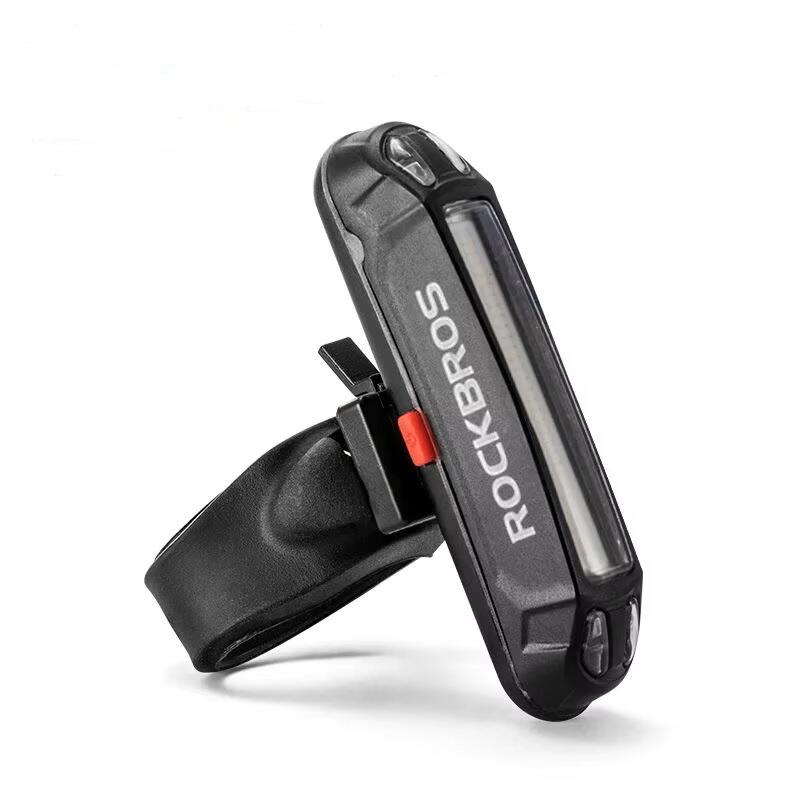 Tylnie światło rowerowe ROCKBROS ładowane przez USB i bezpieczeństwo.