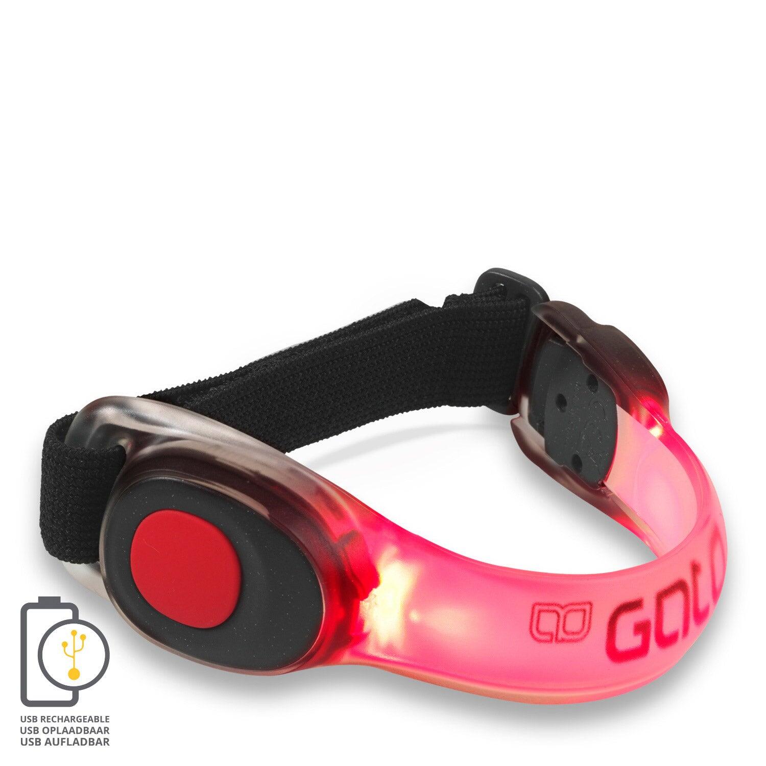 Gato Neon LED opaska USB czerwona One Size