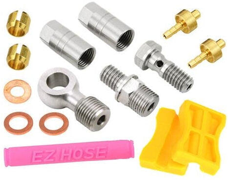 Zestaw adapterów Ezmtb do przewodu hamulca hydraulicznego pasuje do Hope