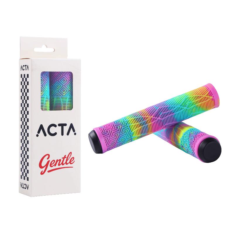 Uchwyty do hulajnogi freestyle - Gentle - 160mm - Rainbow -