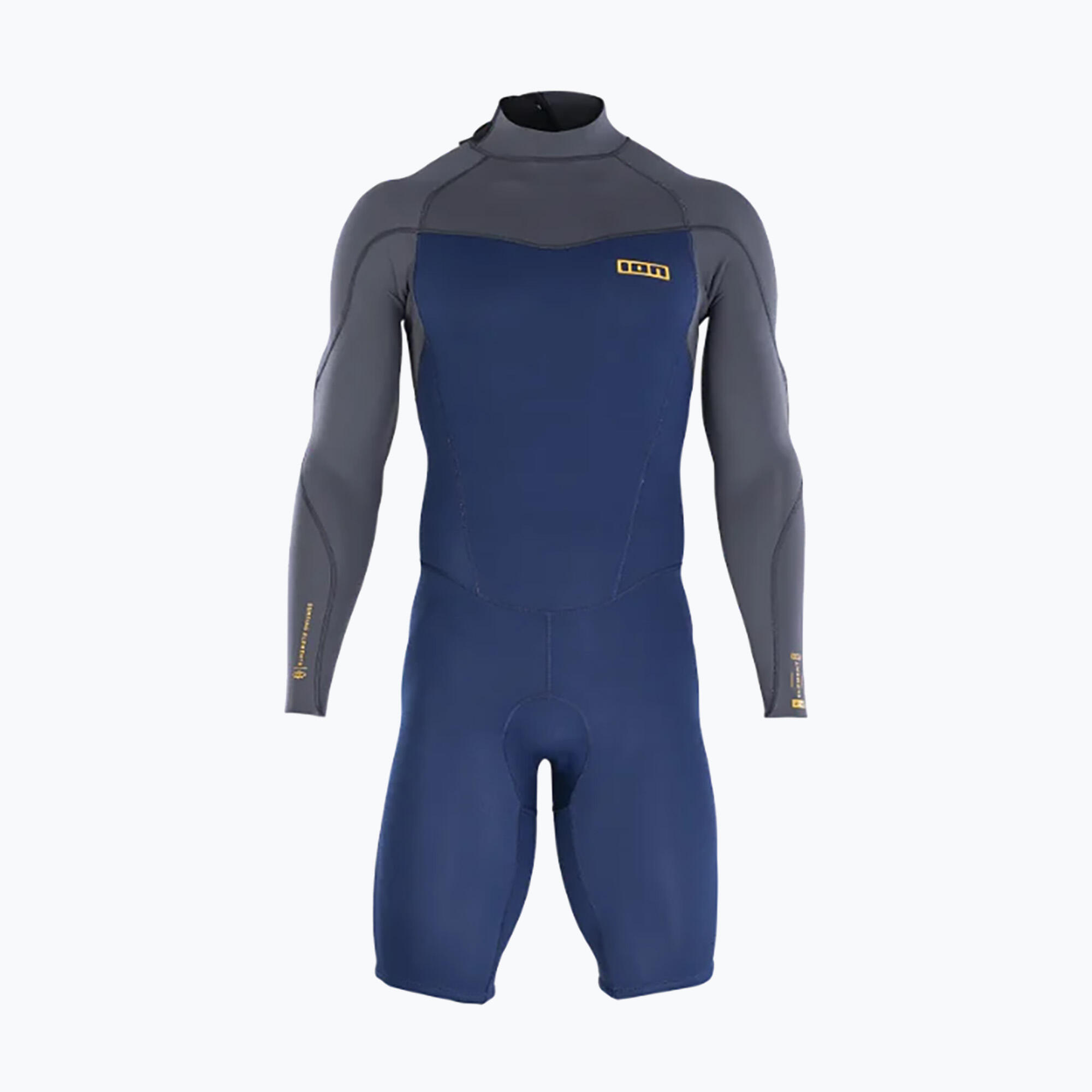 Pianka do pływania męska ION Element 2/2 mm Shorty Back Zip indigo dawn
