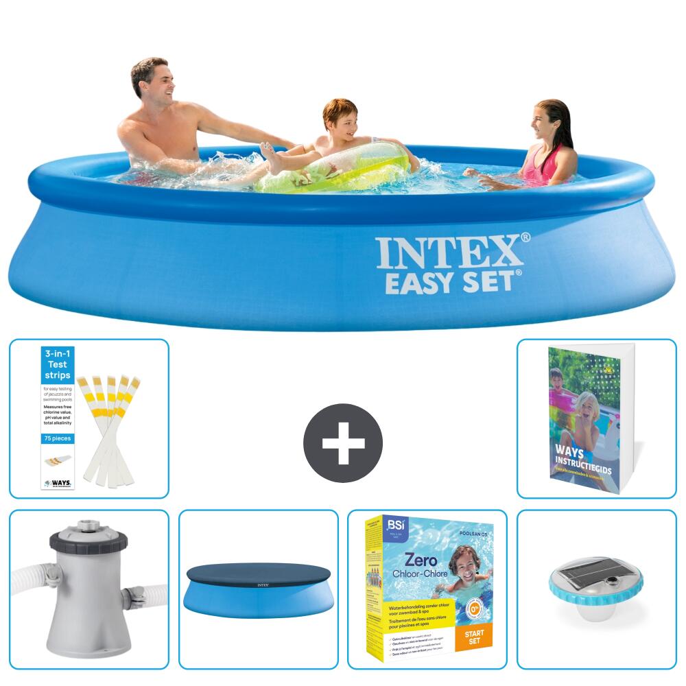 INTEX Basen Easy Set Okrągły - 305x61 cm - 7-częściowy S178