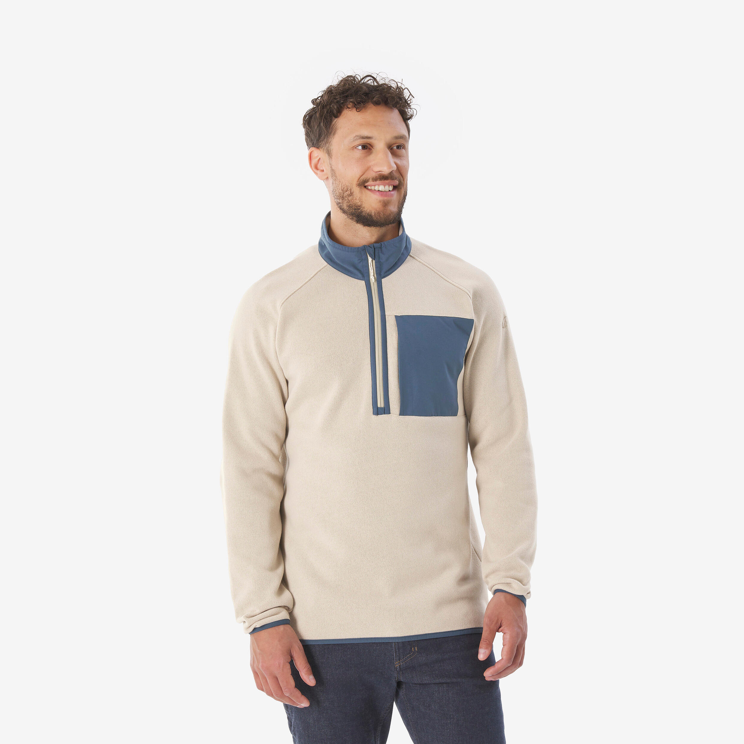 Sweter turystyczny męski Quechua NH500