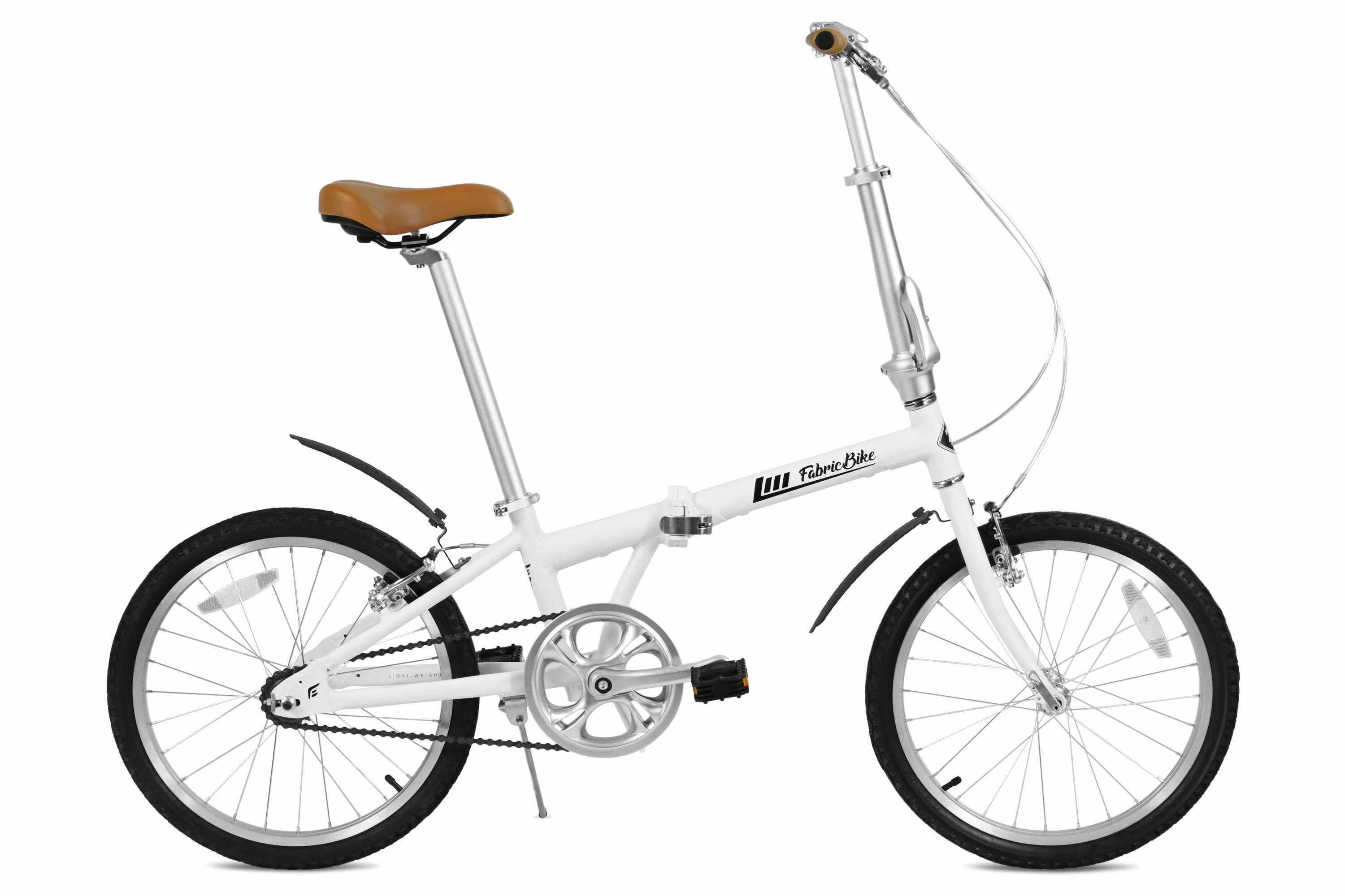 Folding - 20-calowy składany rower aluminiowy White