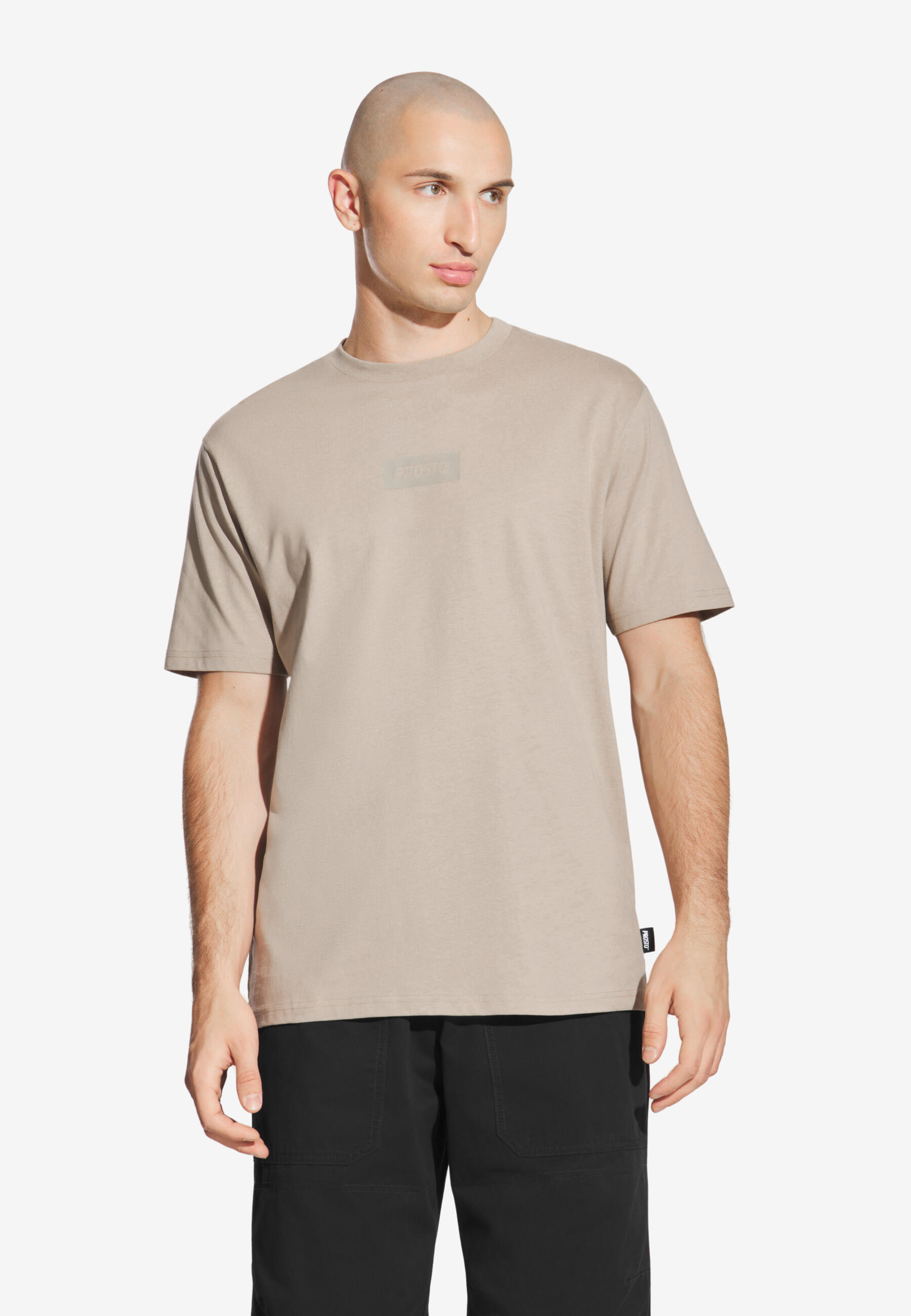 Koszulka sportowa męska Prosto Box Logo z krótkim rękawem