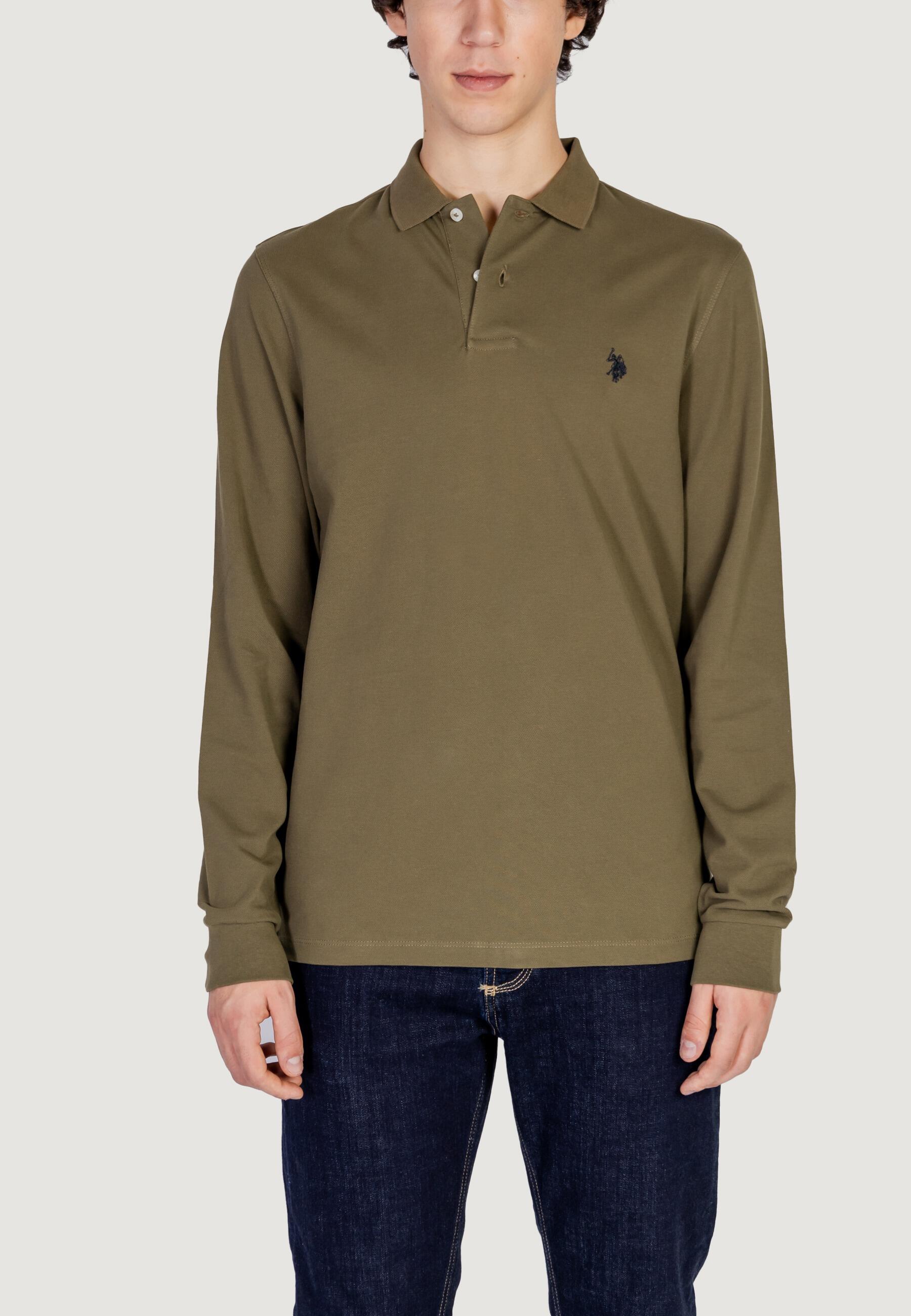 Polo z długim rękawem Mężczyzna U.S. POLO ASSN. MUST 000394 EHPD