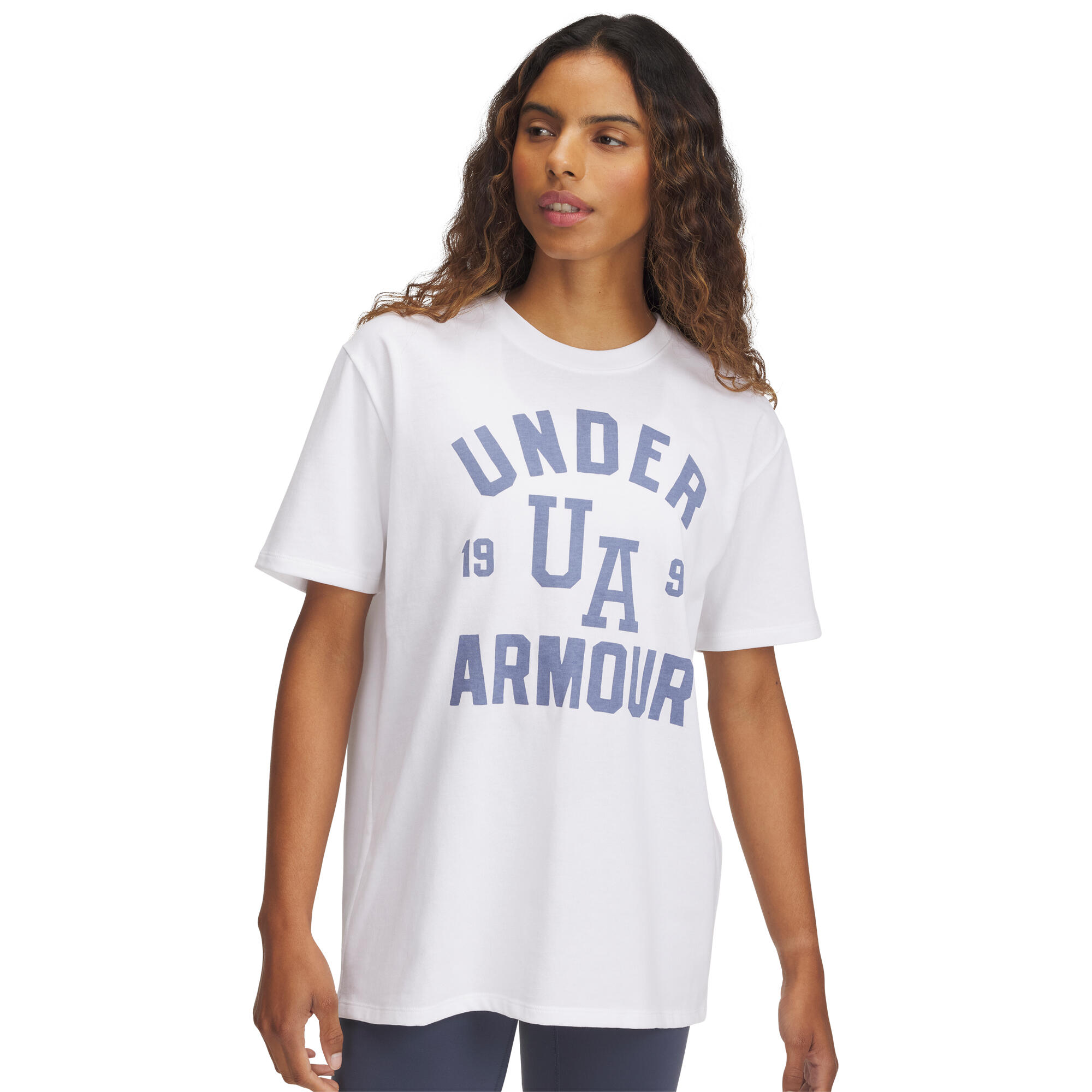 Damska koszulka z nadrukiem Under Armour Heavyweight