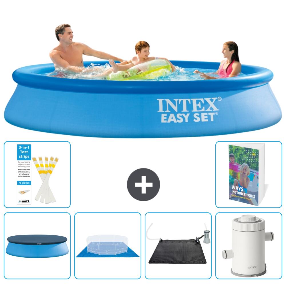 INTEX Basen Easy Set Okrągły - 305x61 cm - 7-częściowy S92