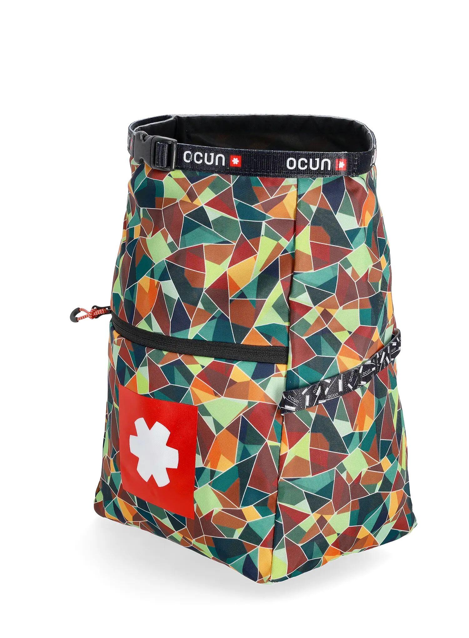 Worek na magnezję Ocun Boulder Bag - cubist mosaic