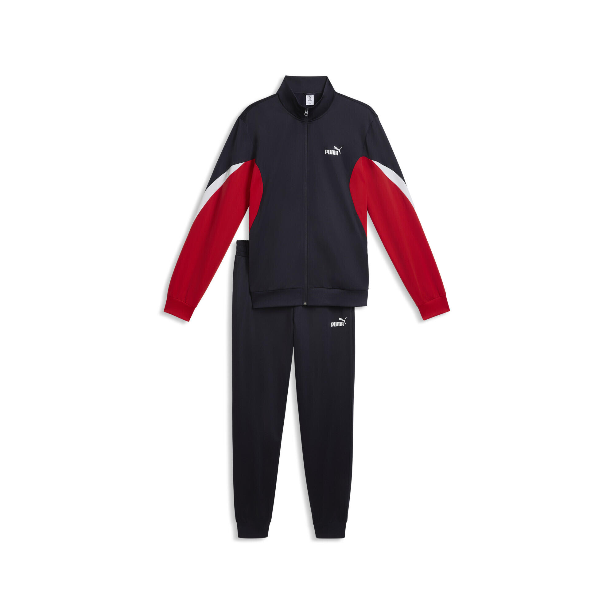 Męski dres Essentials z blokami kolorów PUMA