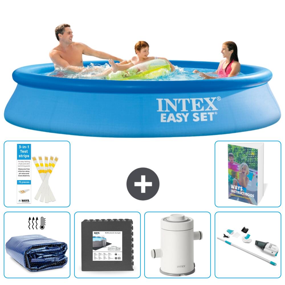 INTEX Basen Easy Set Okrągły - 305x61 cm - 7-częściowy S141