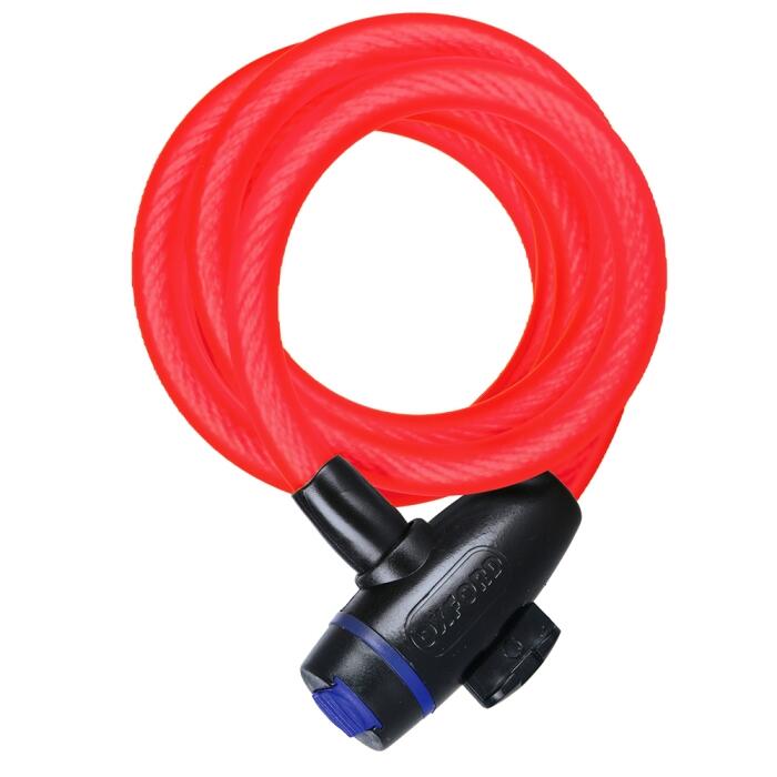 Zamek linkowy OXFORD 1,8 m x 12 mm czerwony