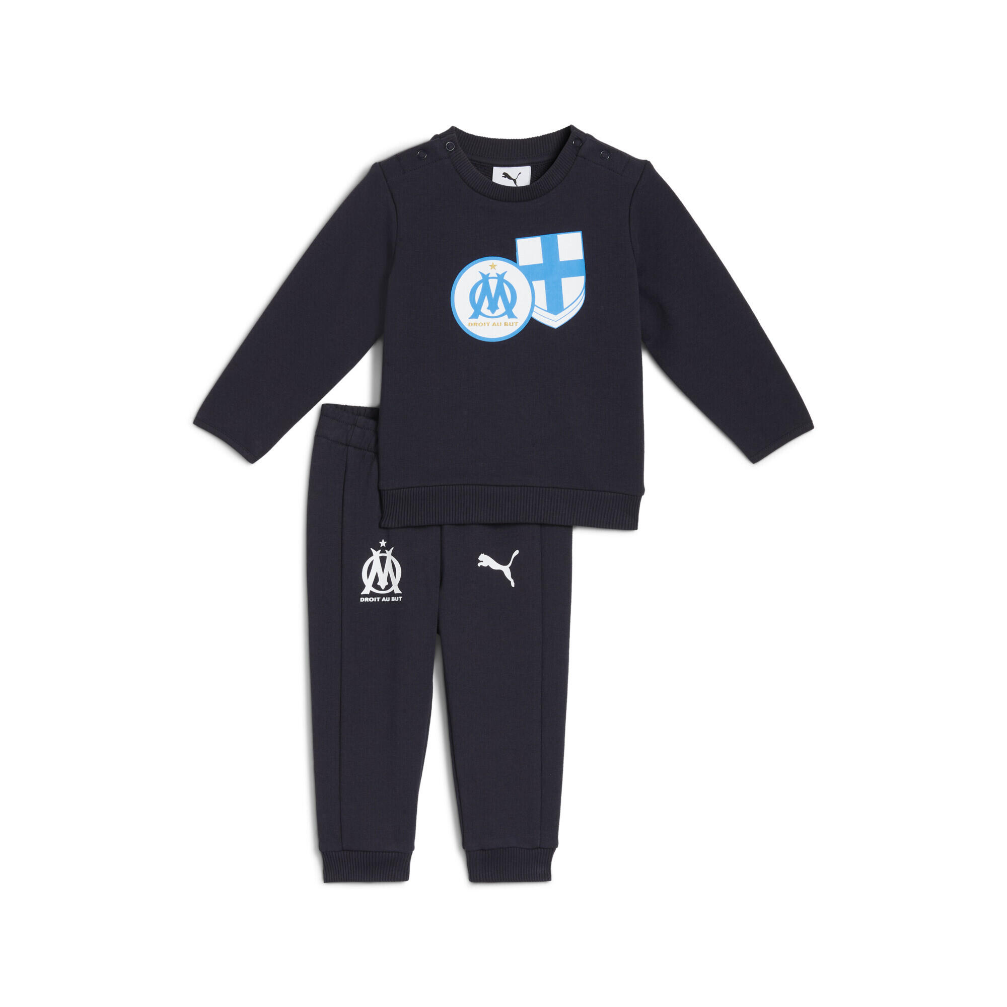 Dres FtblCulture Olimpique Marsylia dla małych dzieci PUMA