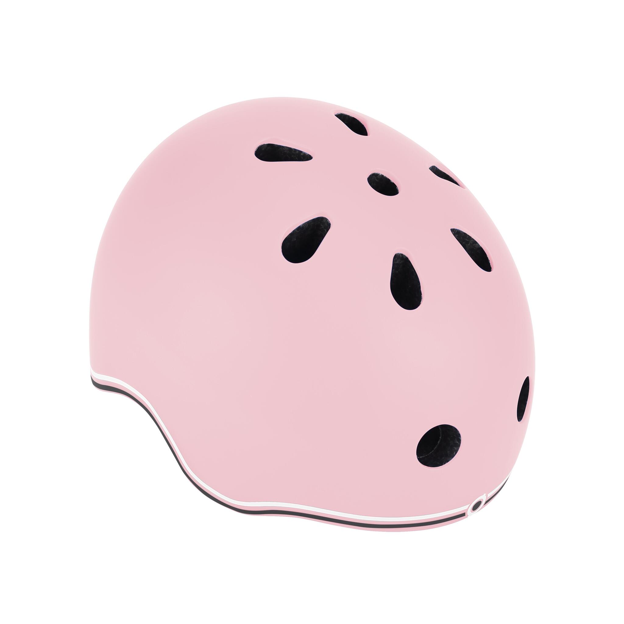 Casco GO UP Lights rosa pastel
