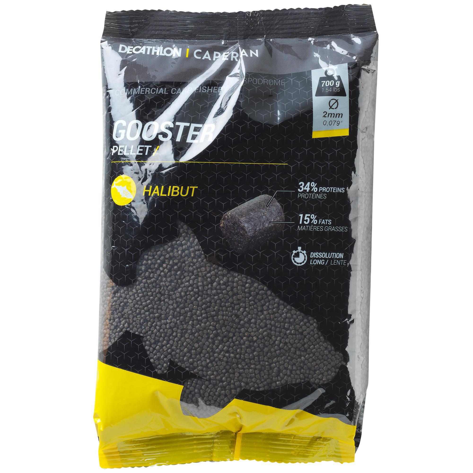 Gooster Pellet Halibut Caperlan 2 mm 0,7 kg