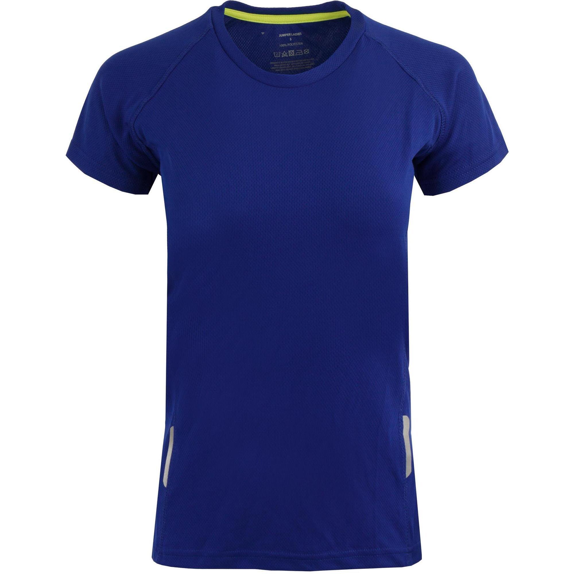 Damska koszulka sportowa Jumper Cobalt L - Oddychająca i Elastyczna